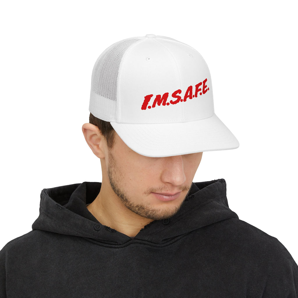 I.M.S.A.F.E. Snapback Trucker Hat
