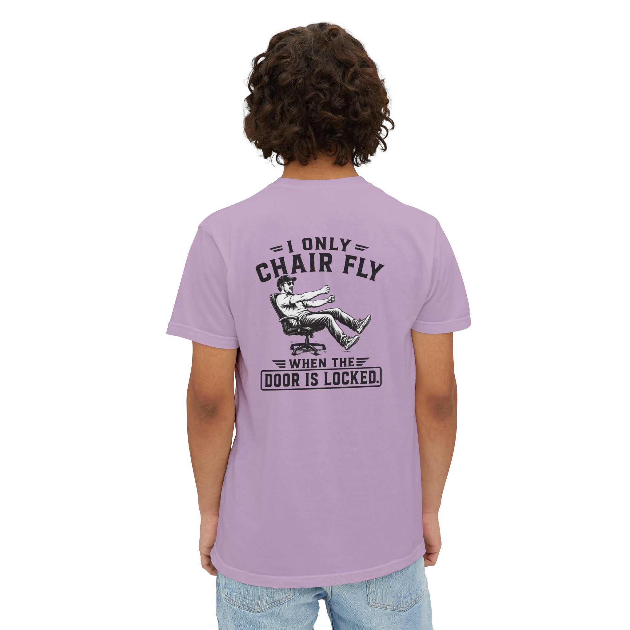 Chair Flying Pocket T‑Shirt