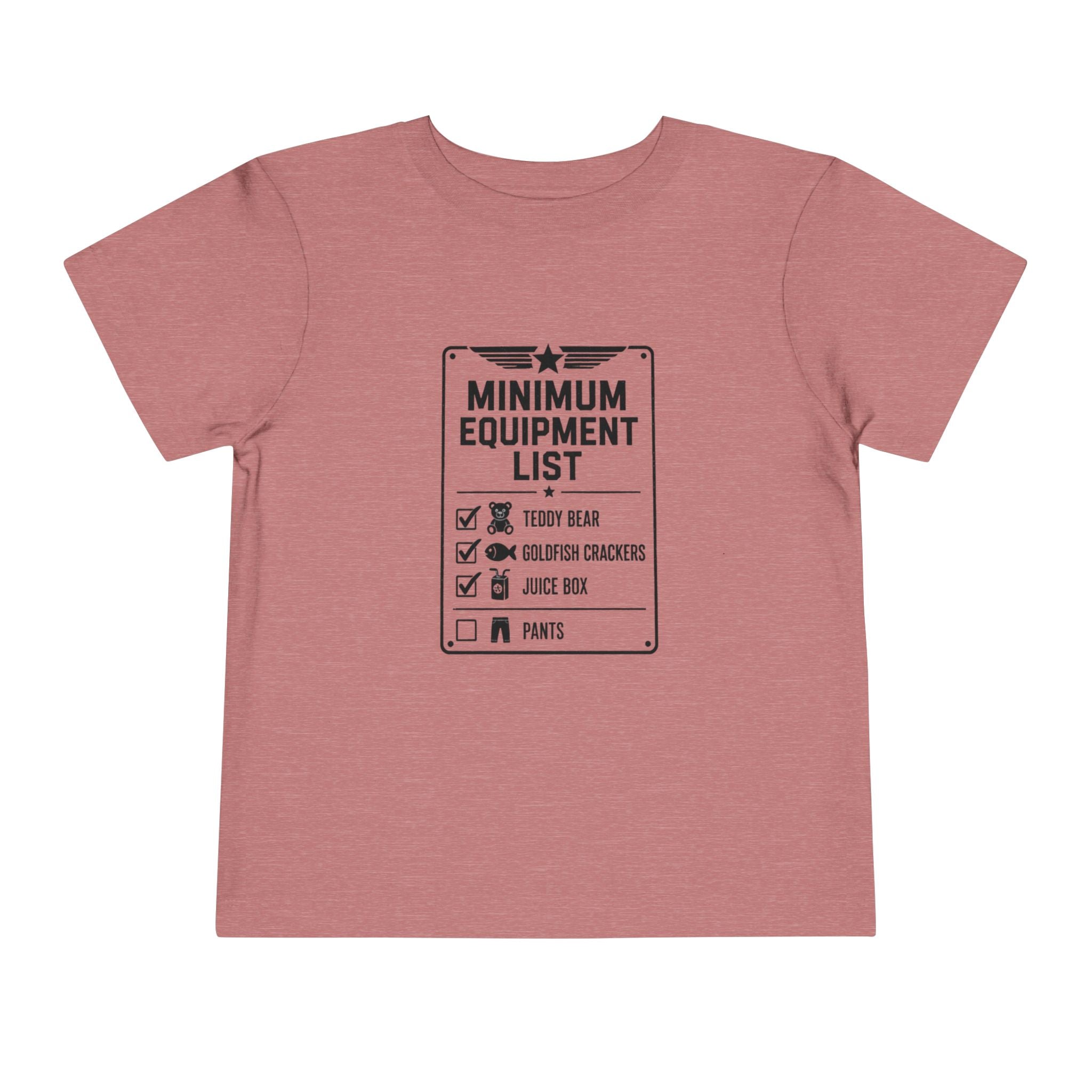 Toddler Tee — "Minimum Equipment List"