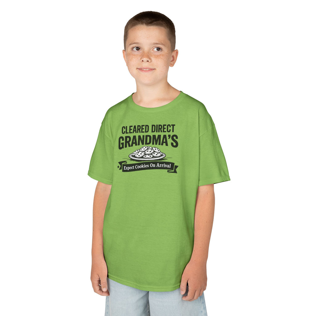 Youth T-Shirt — "Cleared Direct Grandma's"