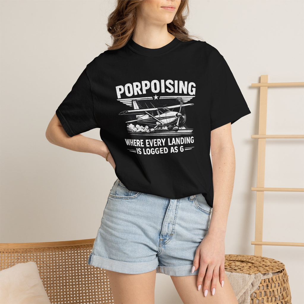Porpoising Aviator T-Shirt