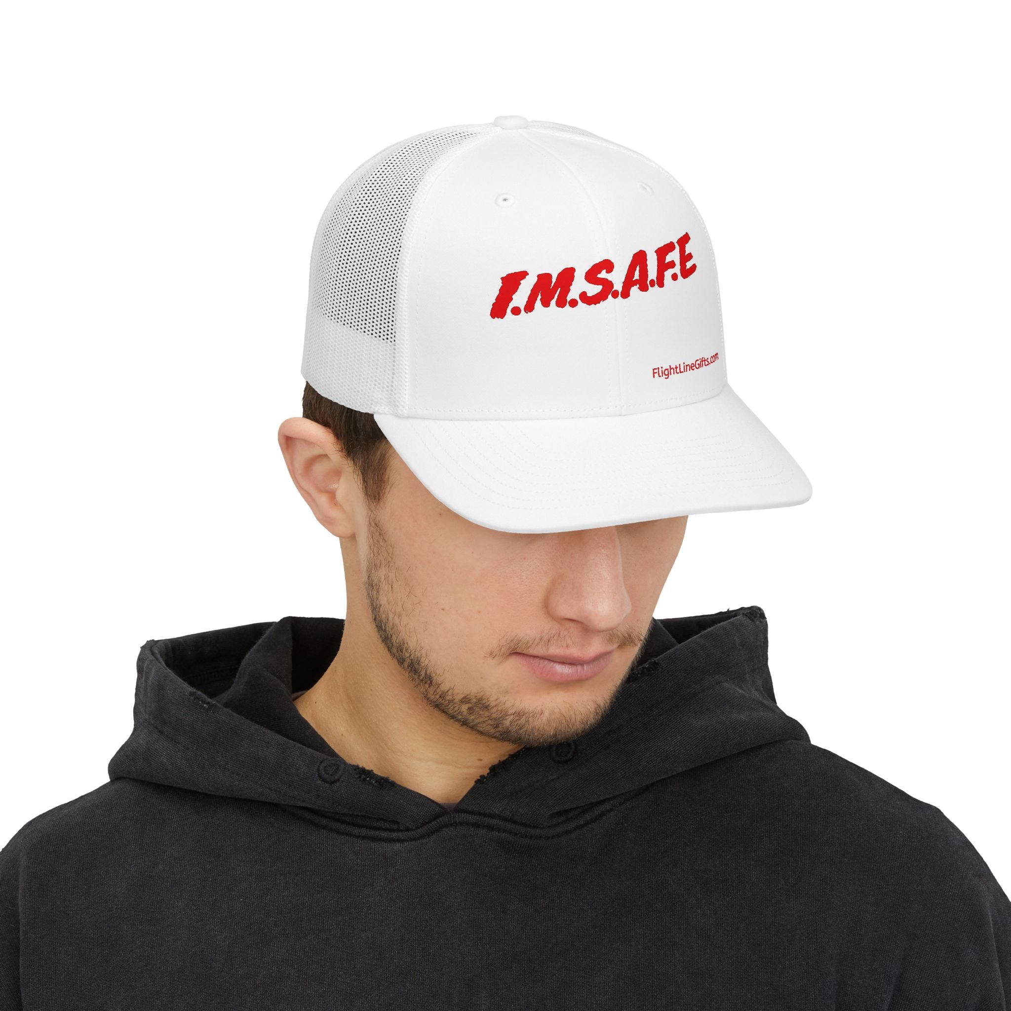 I.M.S.A.F.E. Snapback Trucker Hat