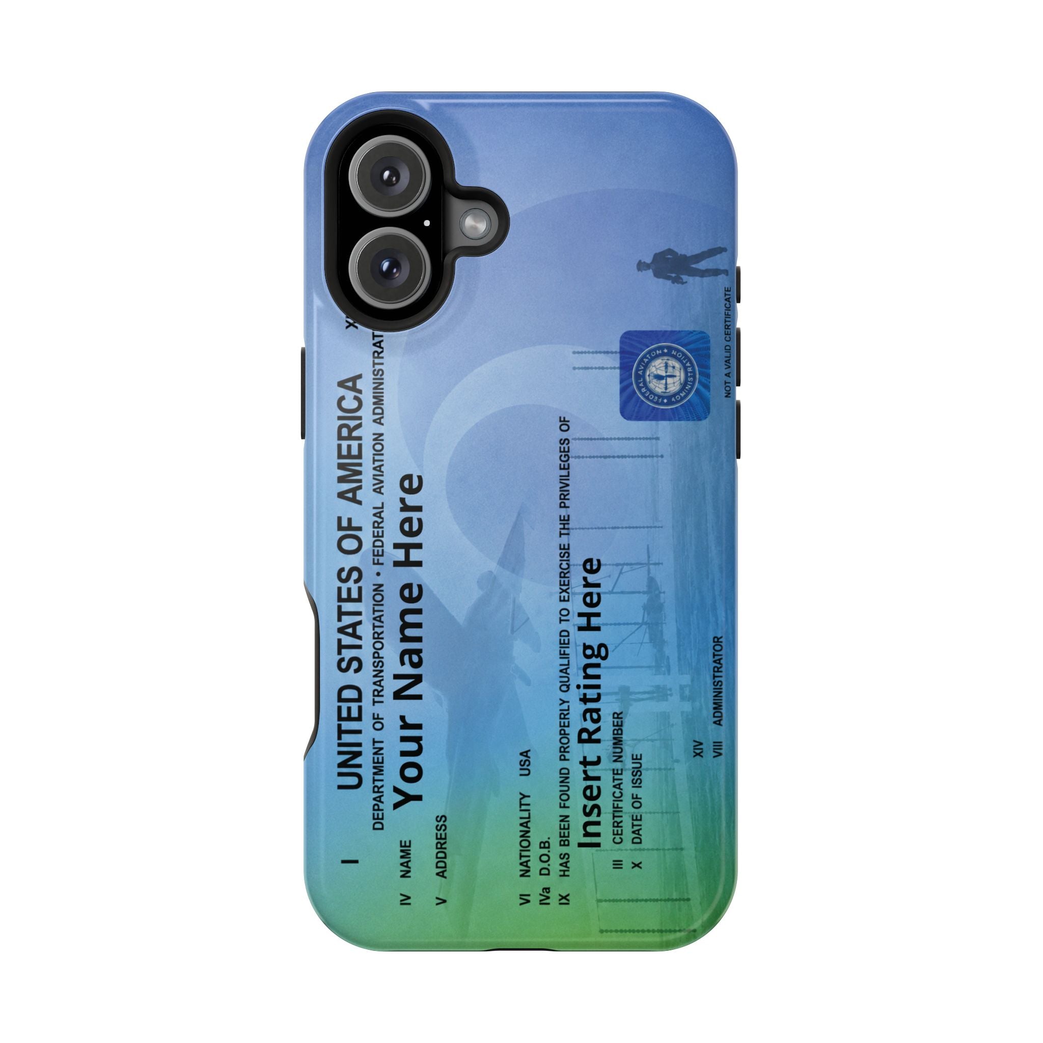 Custom Certificate iPhone Case — MagSafe