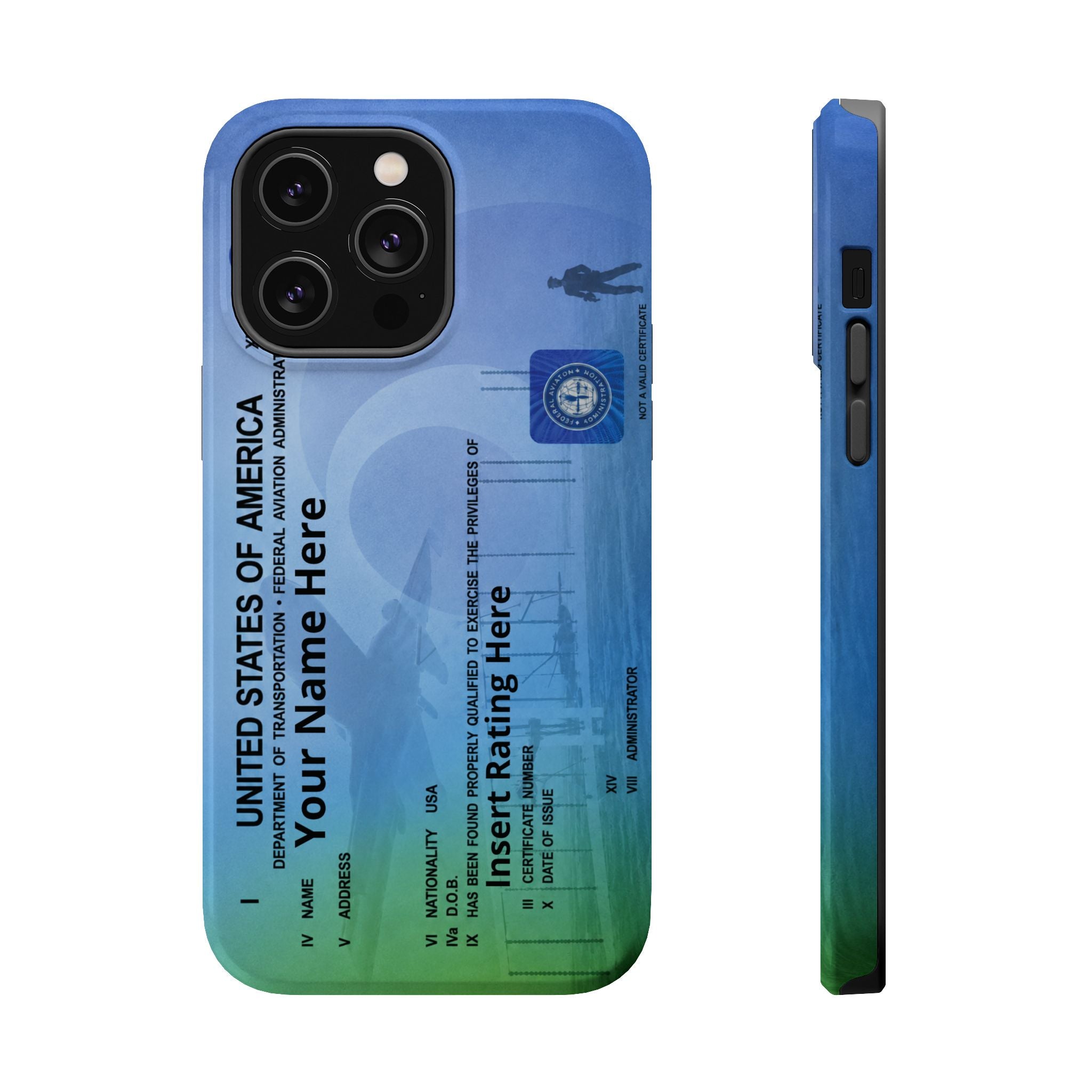 Custom Certificate iPhone Case — MagSafe