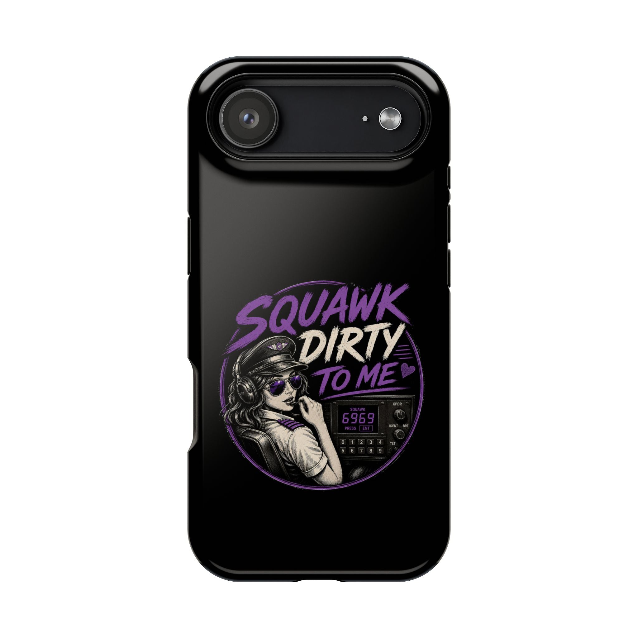 Magnetic Phone Case — “Squawk Dirty to Me”