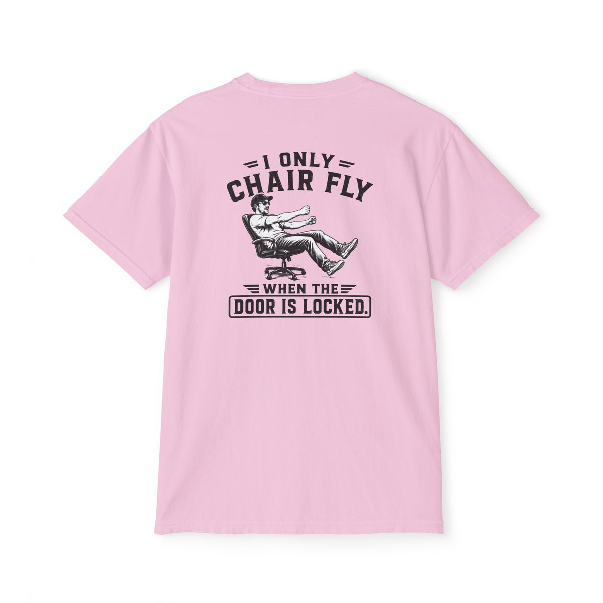 Chair Flying Pocket T‑Shirt
