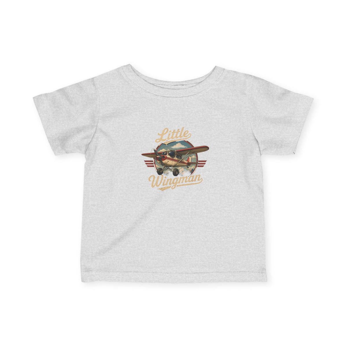 Infant Tee - "Little Wingman" Baby T-Shirt