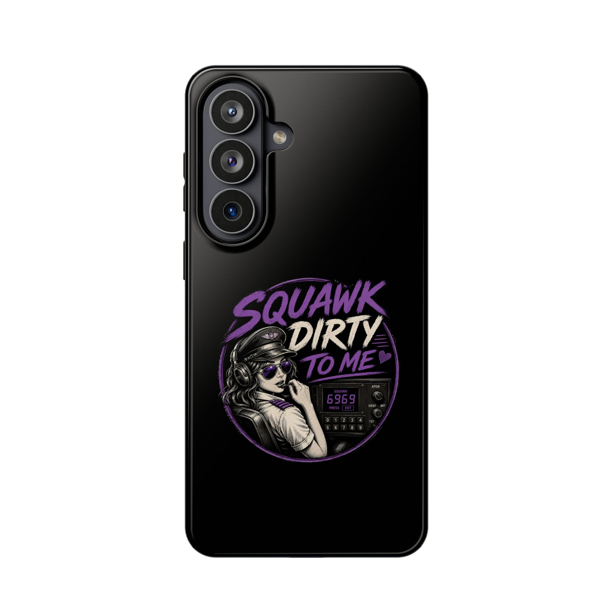 Magnetic Phone Case — “Squawk Dirty to Me”