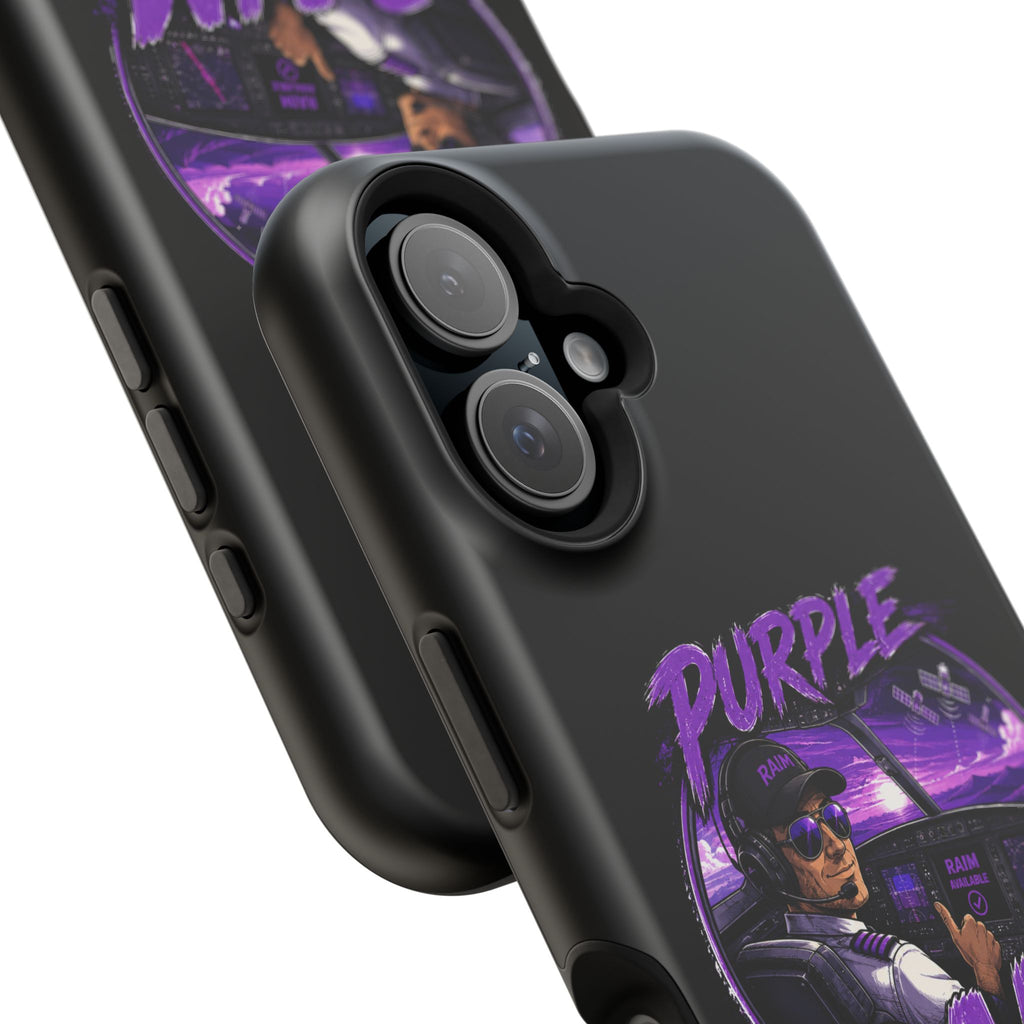 Purple RAIM Magnetic Impact Phone Case