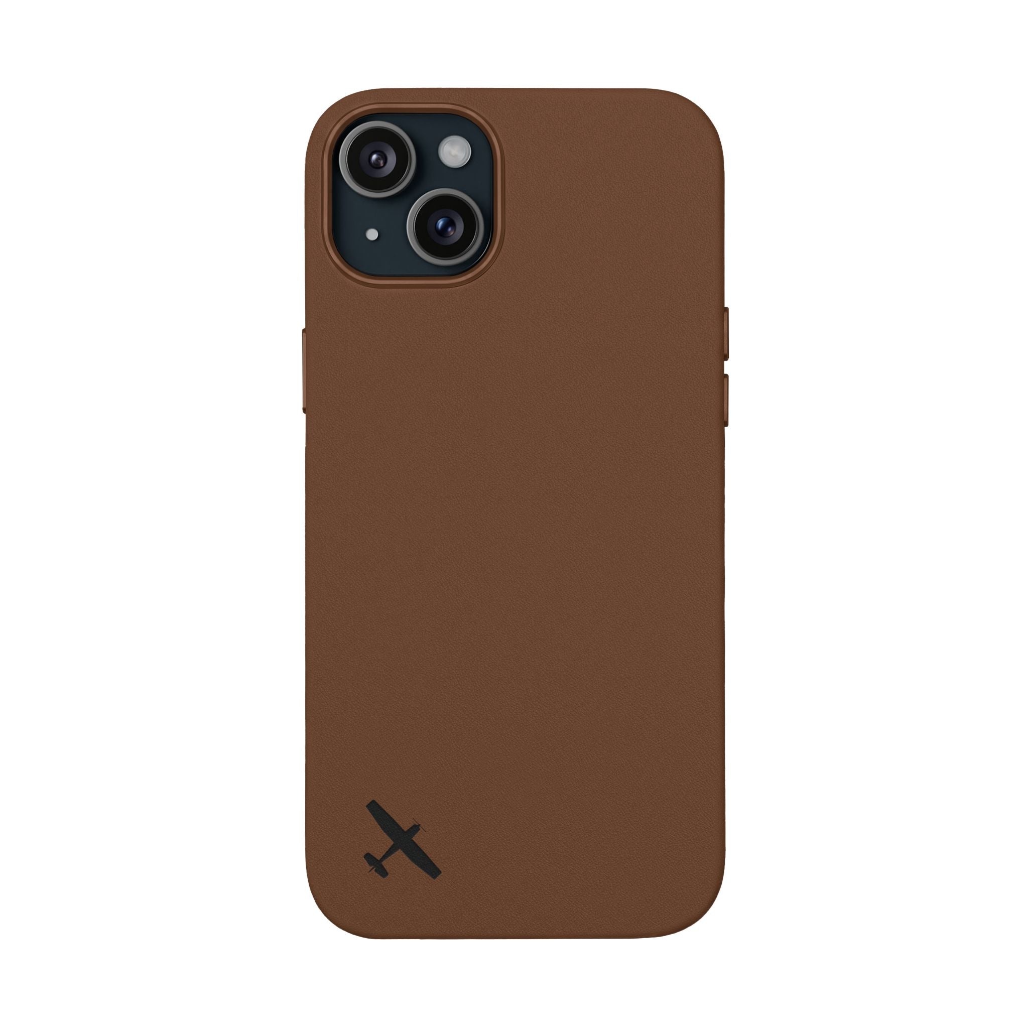 Leather Engraved iPhone Case Minimalist — C172