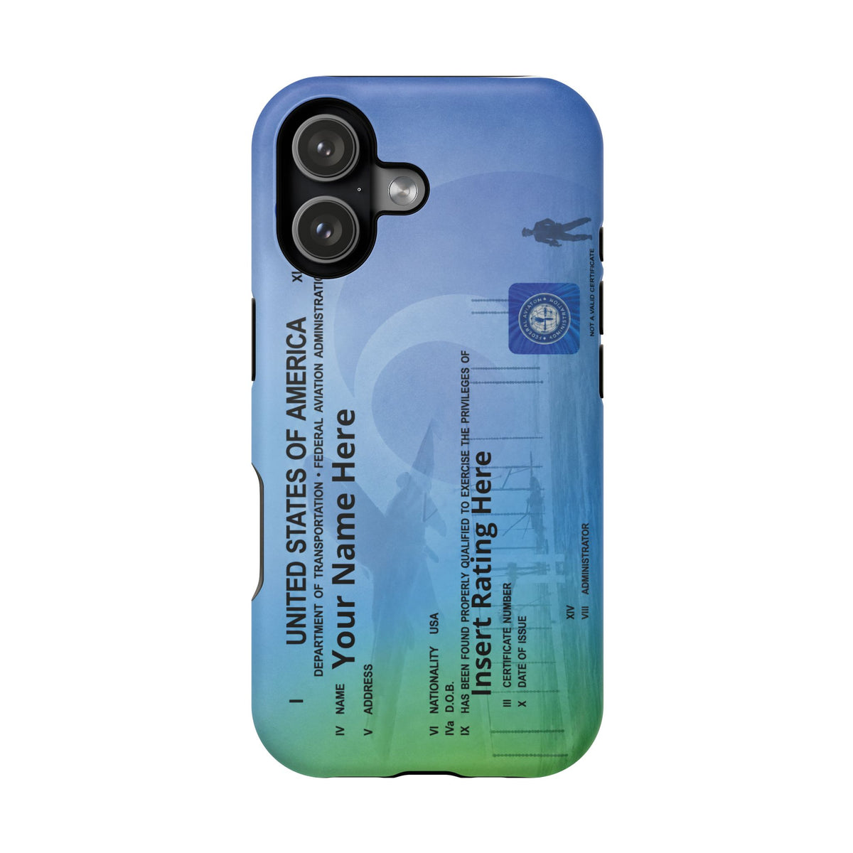 Custom Certificate iPhone Case — MagSafe