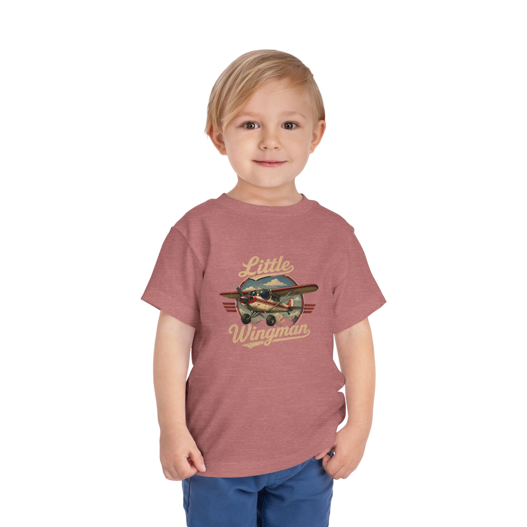 Toddler Tee — "Little Wingman"