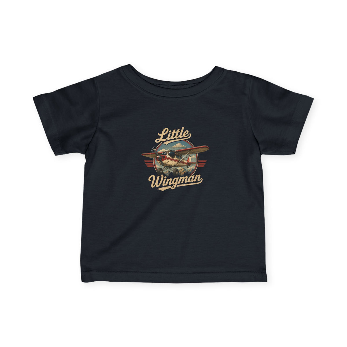 Infant Tee - "Little Wingman" Baby T-Shirt
