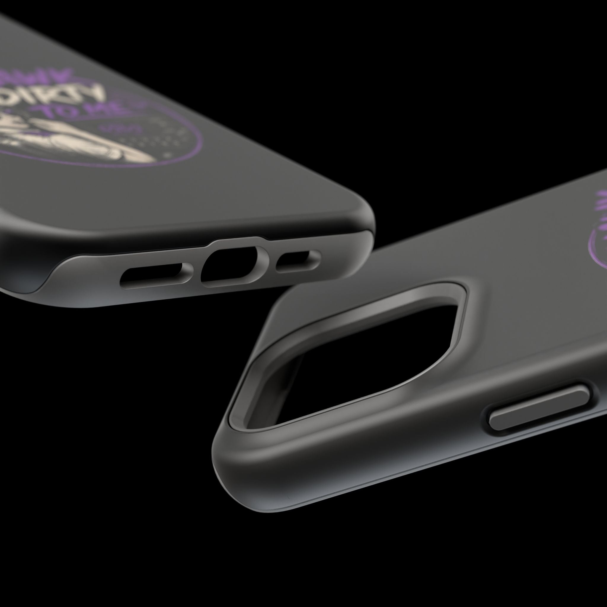 Magnetic Phone Case — “Squawk Dirty to Me”