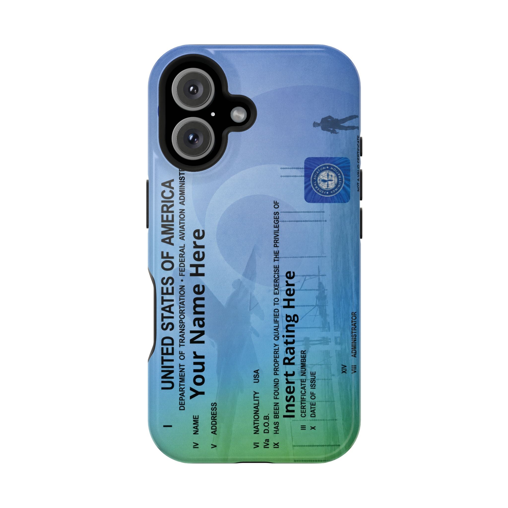 Custom Certificate iPhone Case — MagSafe