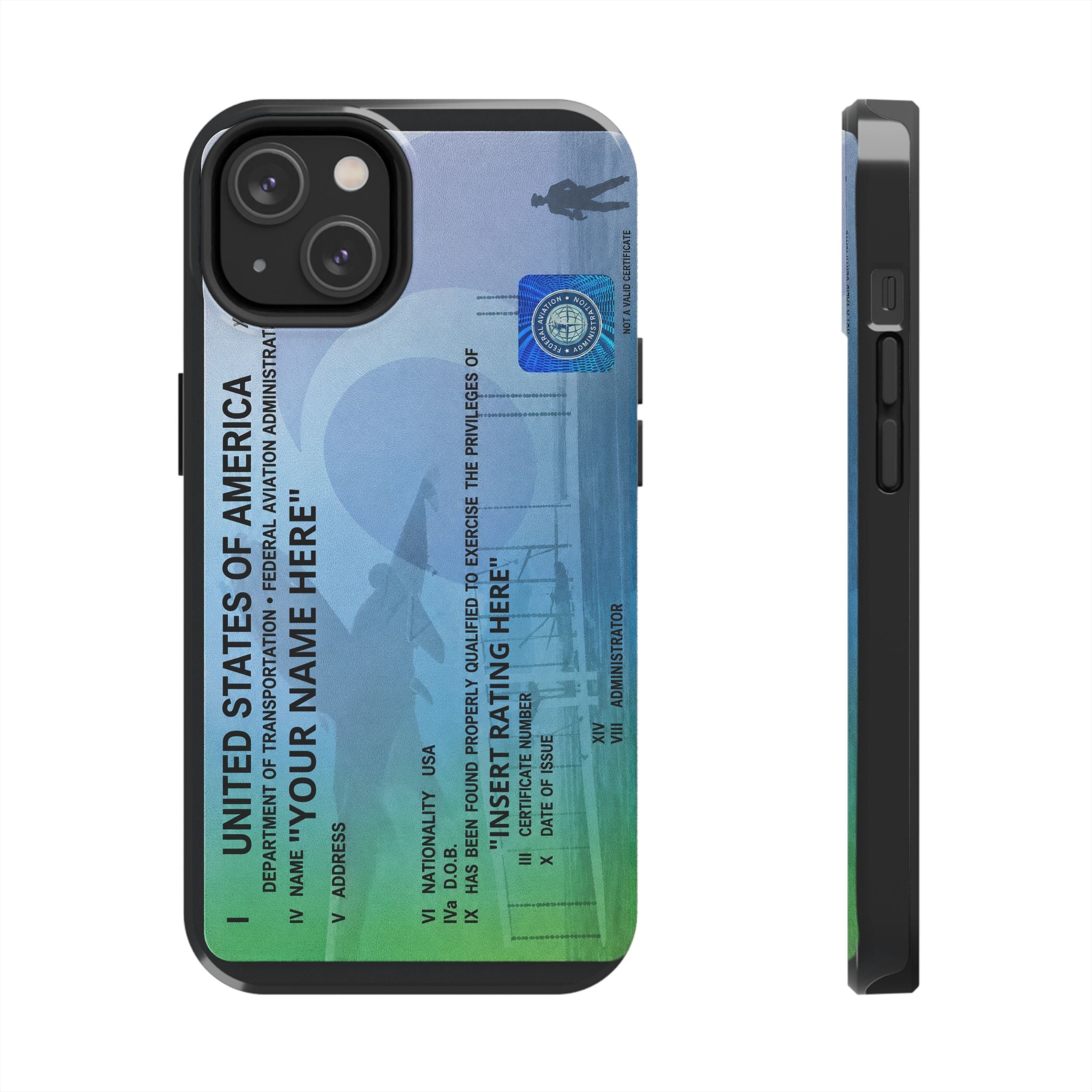 Personalized Certificate Phone Case