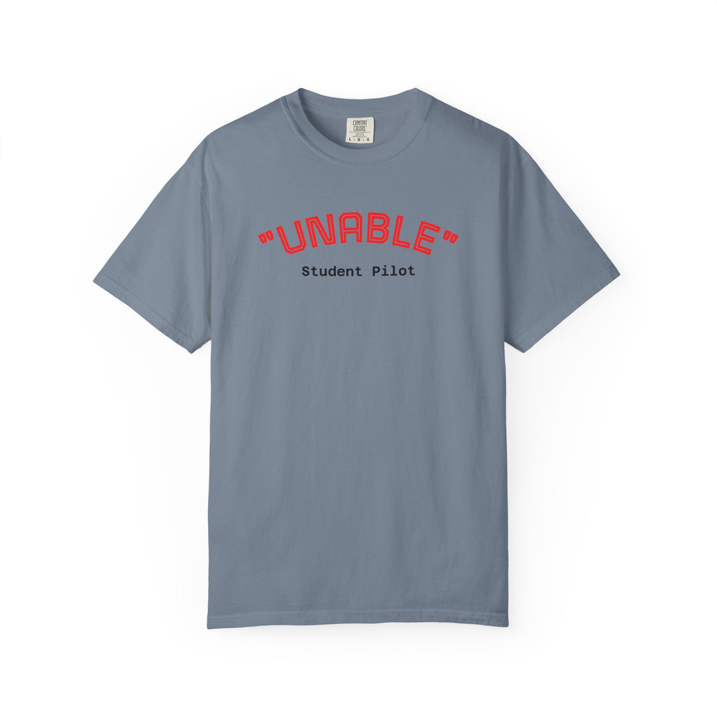 Student Pilot "UNABLE" T-Shirt