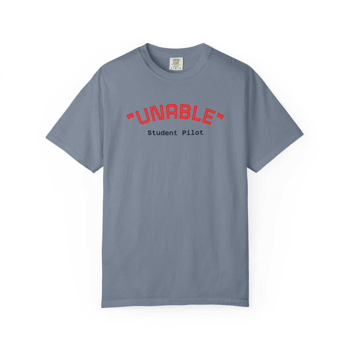 Student Pilot "UNABLE" T-Shirt