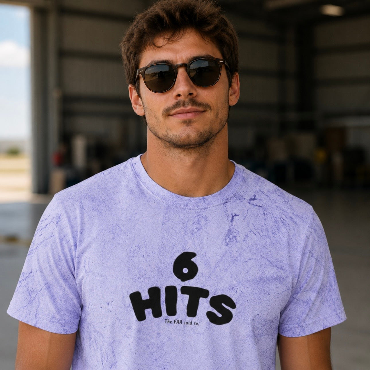 Six Hits Tie-Dye T-Shirt