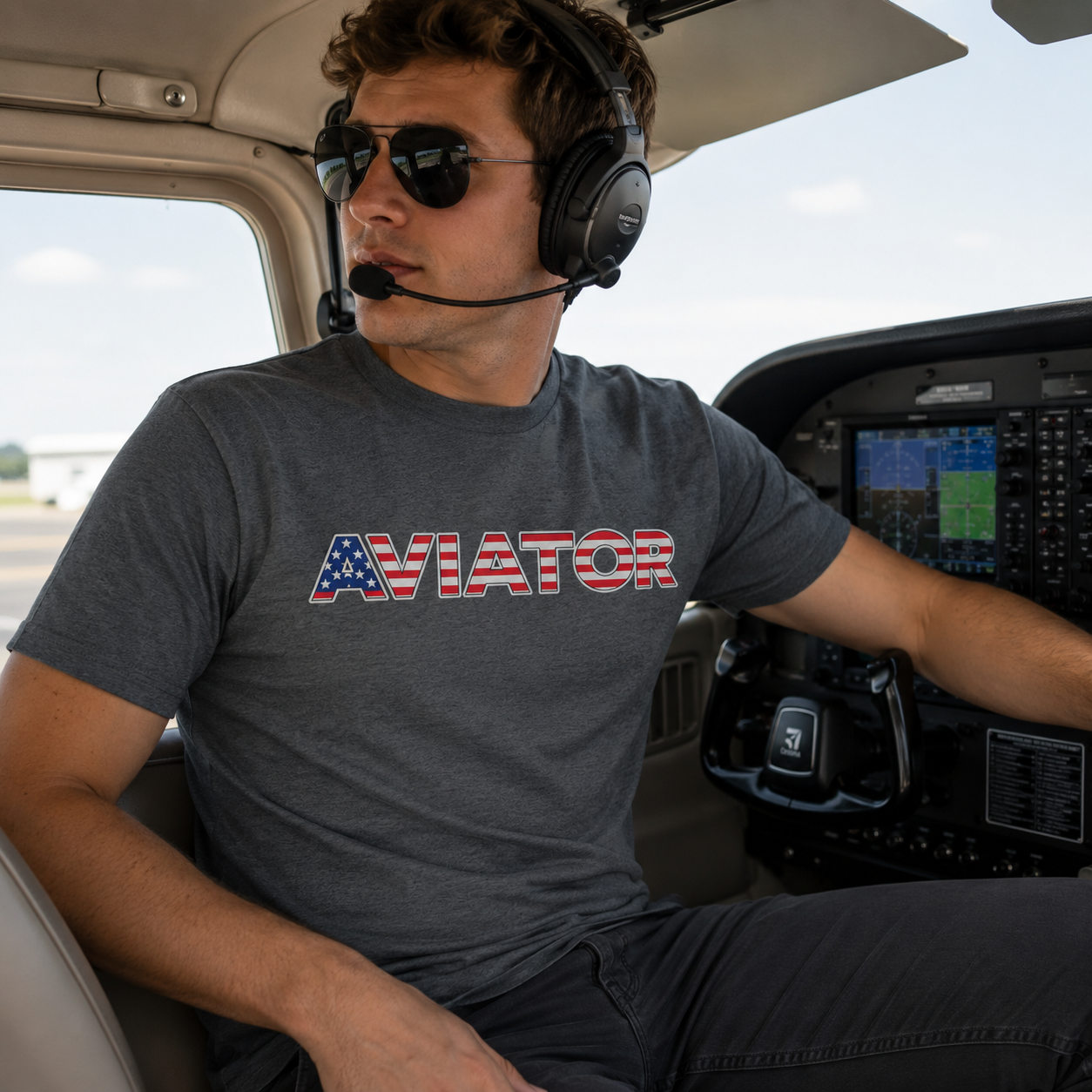 Super Soft and Lightweight T-Shirt — American Aviator Tee
