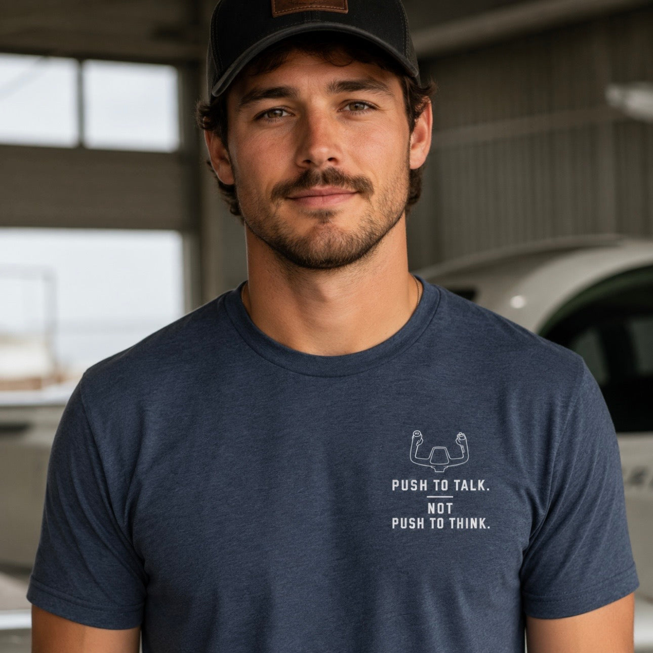 Super Soft and Lightweight T-Shirt -- Push to Think