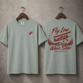 Fly Low Wave Slow T-Shirt — Vintage  Adventure Tee