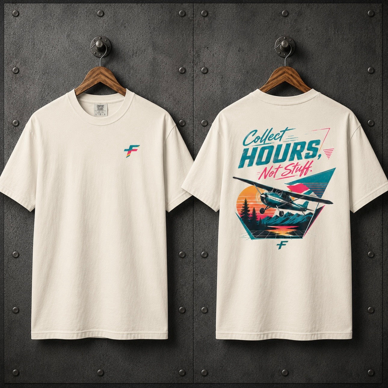 Collect Hours Not Stuff T-shirt —  Graphic Tee