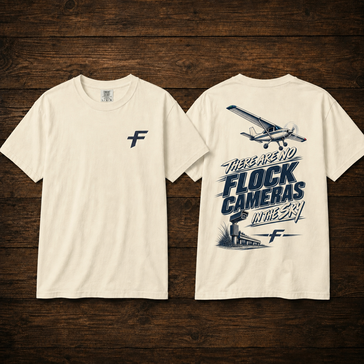 FlightLine Flock Camera T-Shirt