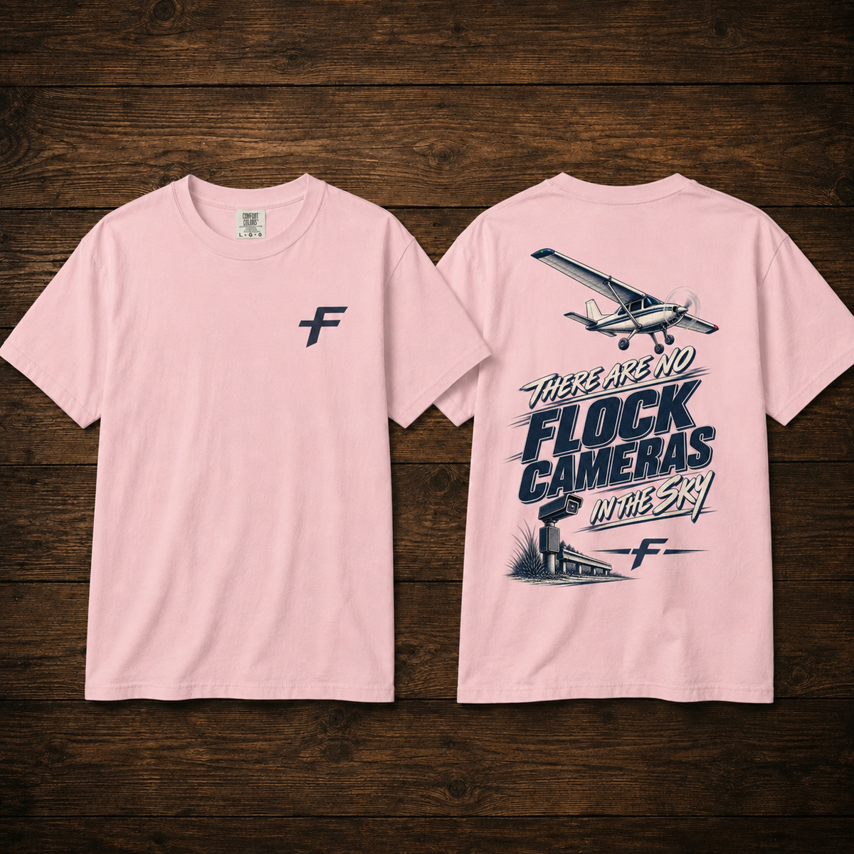 FlightLine Flock Camera T-Shirt