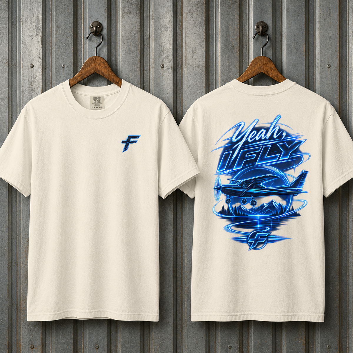 FlightLine T-Shirt - Yeah I Fly Graphic Tee