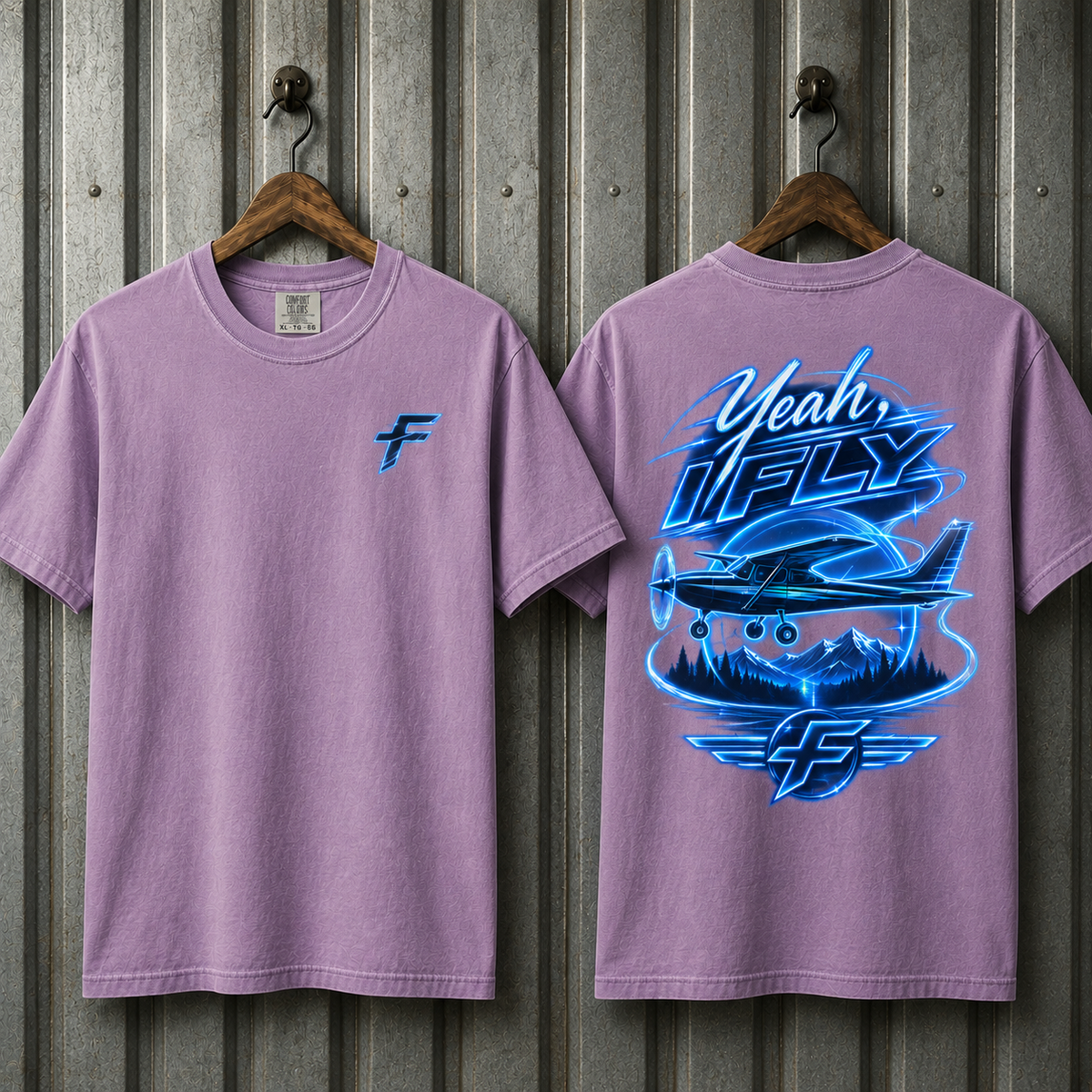 FlightLine T-Shirt - Yeah I Fly Graphic Tee