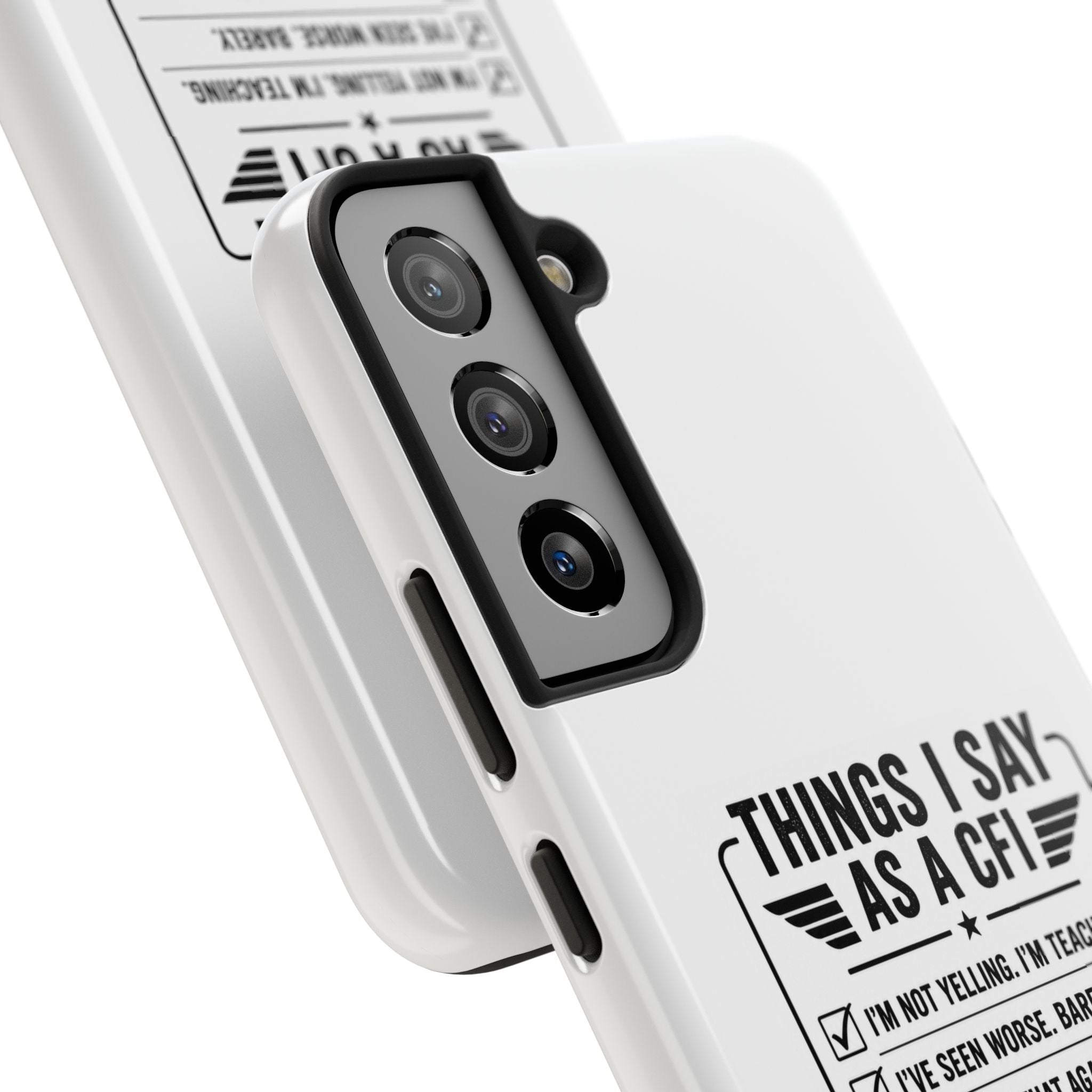 CFI Instructor Quotes Tough Phone Case
