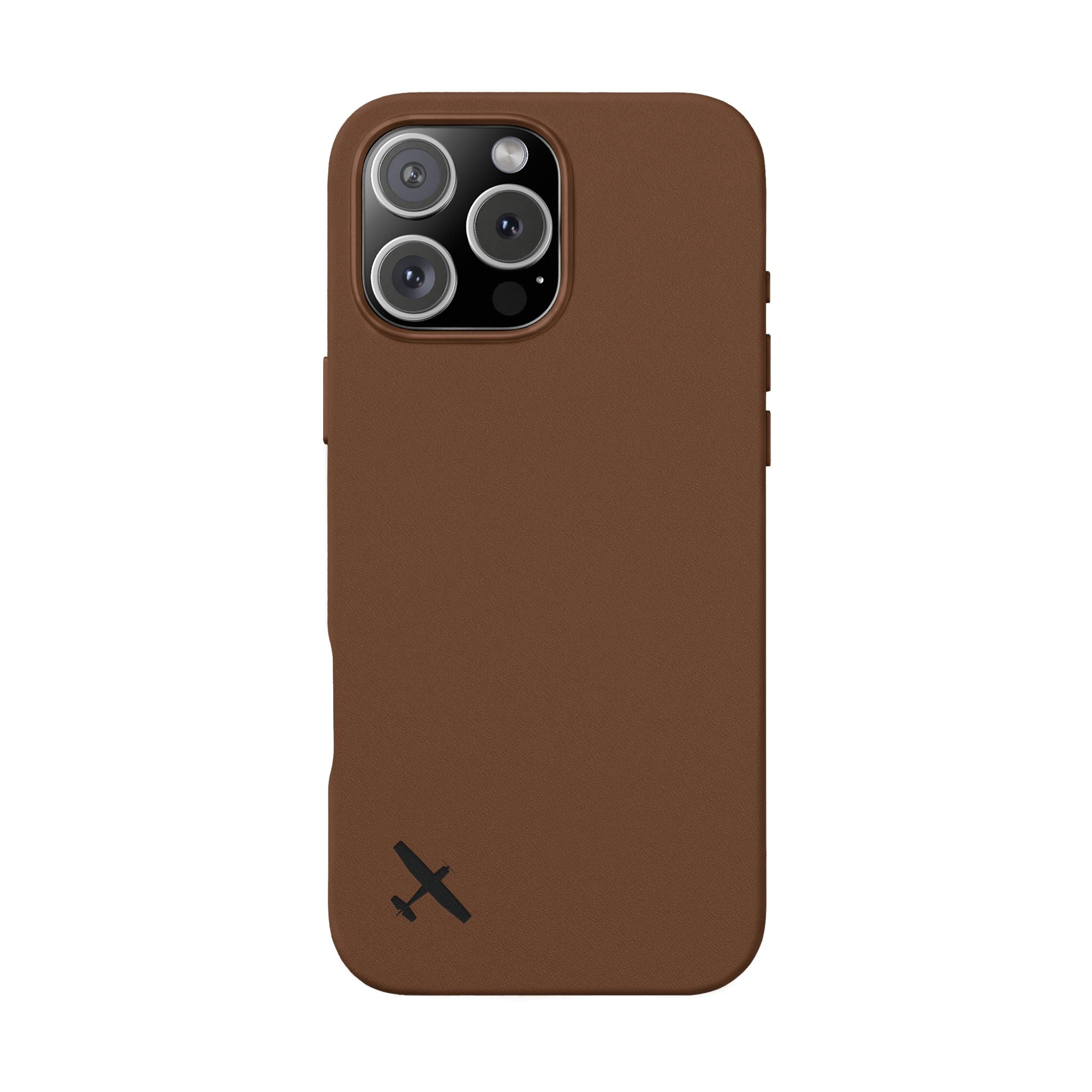 Leather Engraved iPhone Case Minimalist — C172