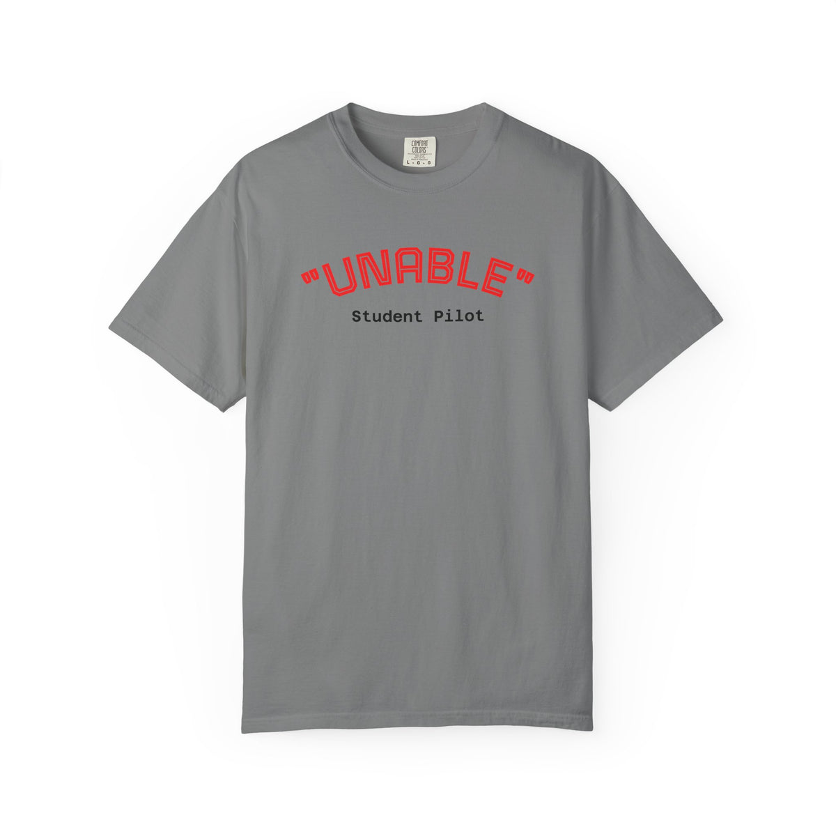 Student Pilot "UNABLE" T-Shirt