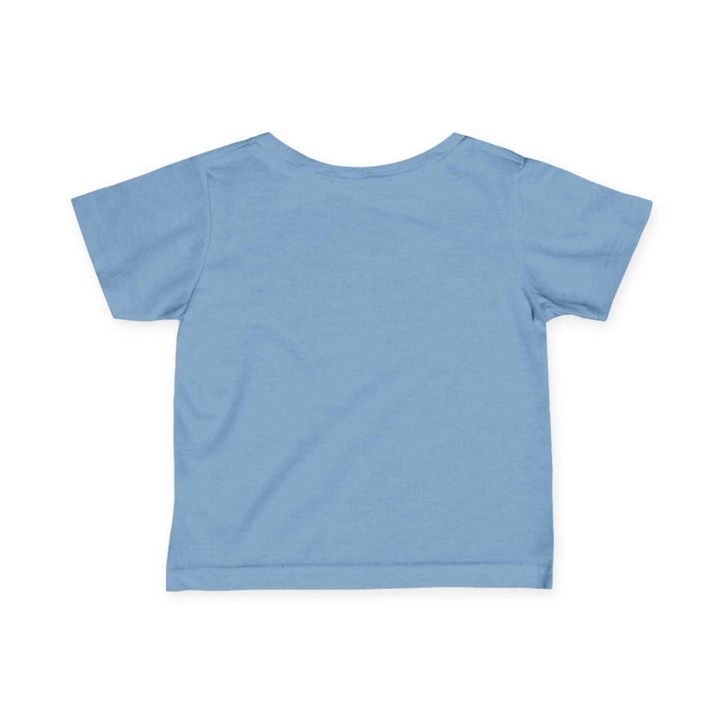 Infant Tee — Mountain Plane Design (custom name)
