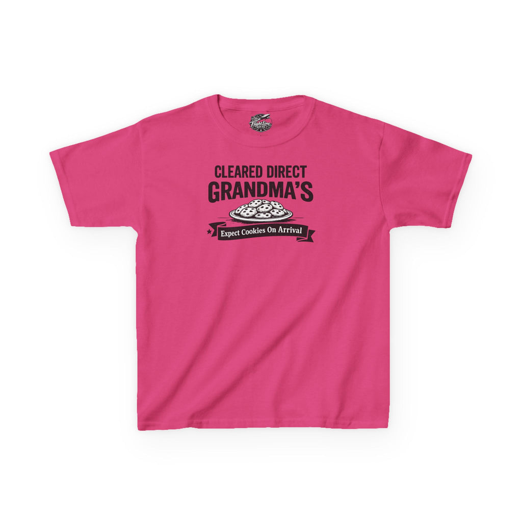 Youth T-Shirt — "Cleared Direct Grandma's"