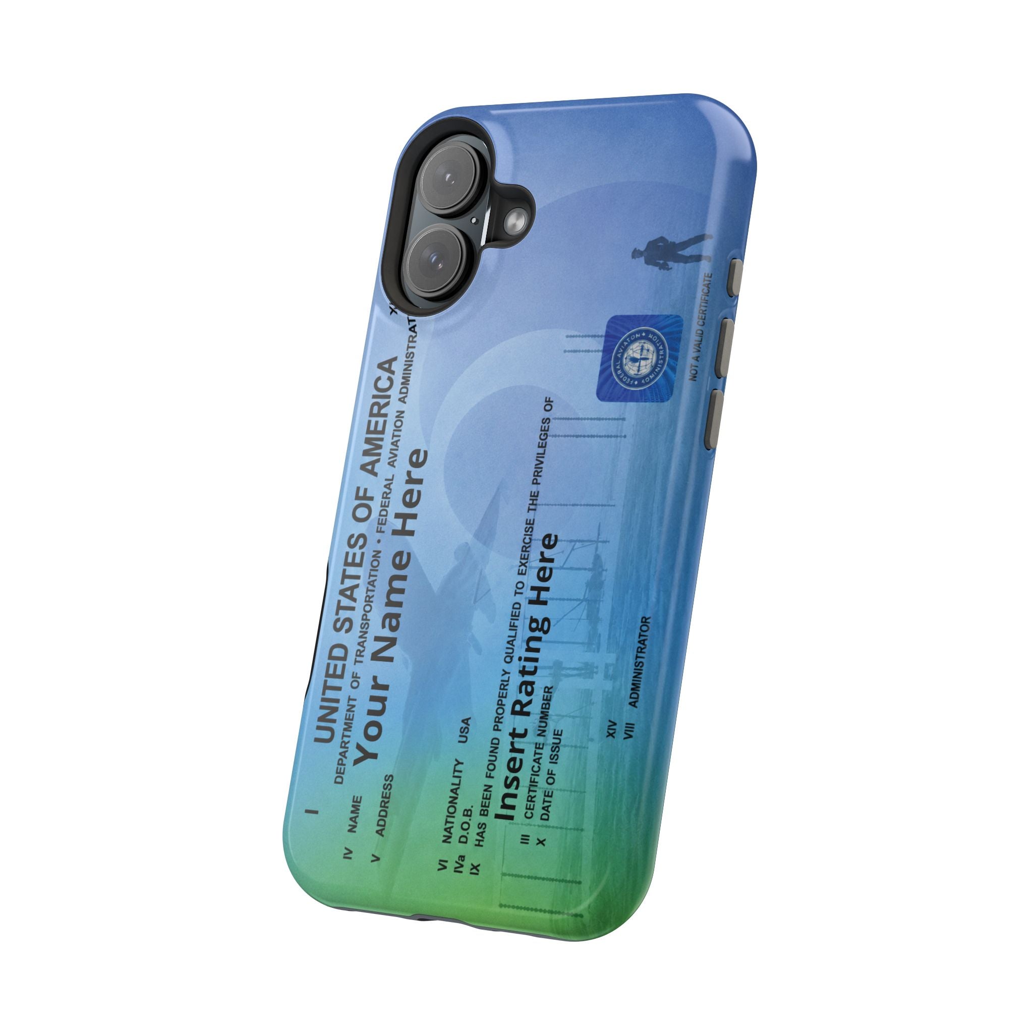 Custom Certificate iPhone Case — MagSafe