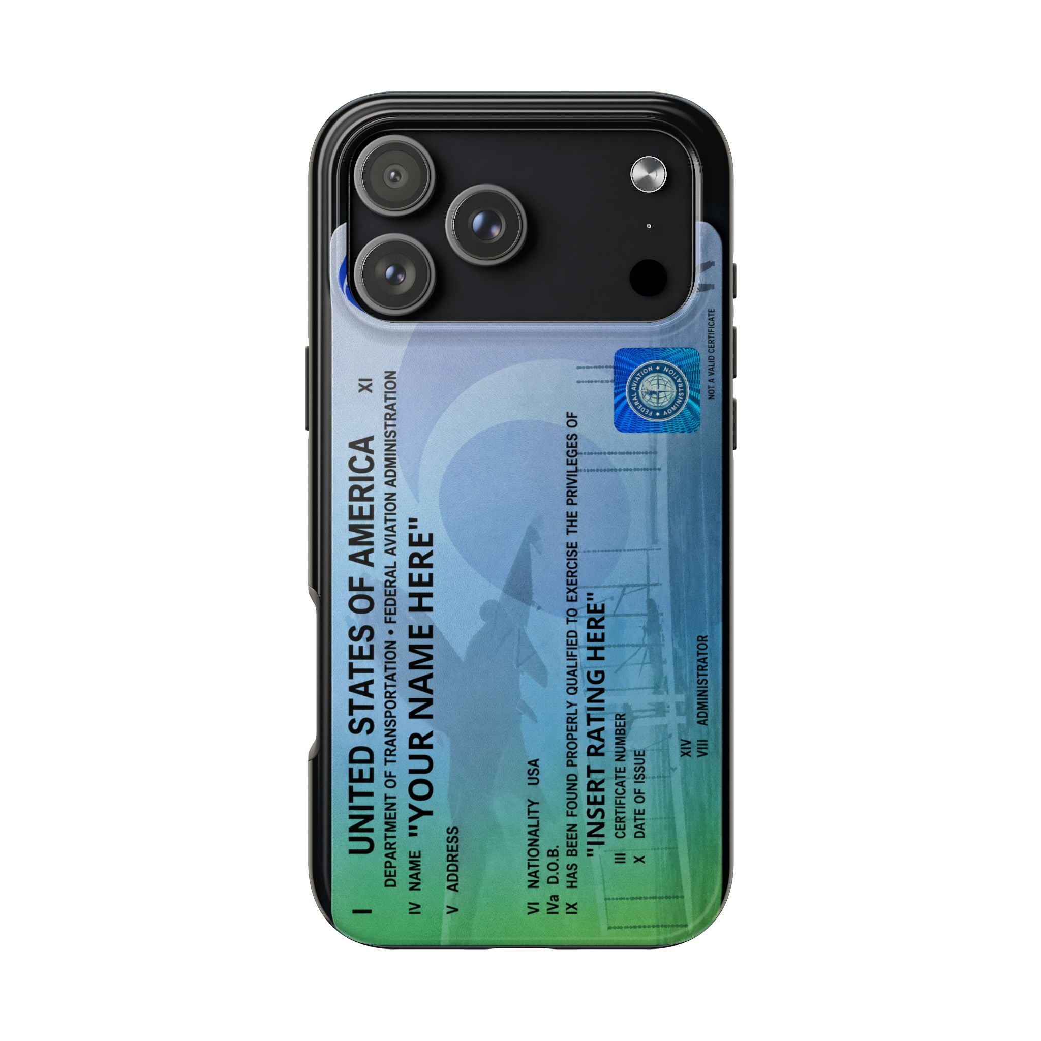 Personalized Certificate Phone Case