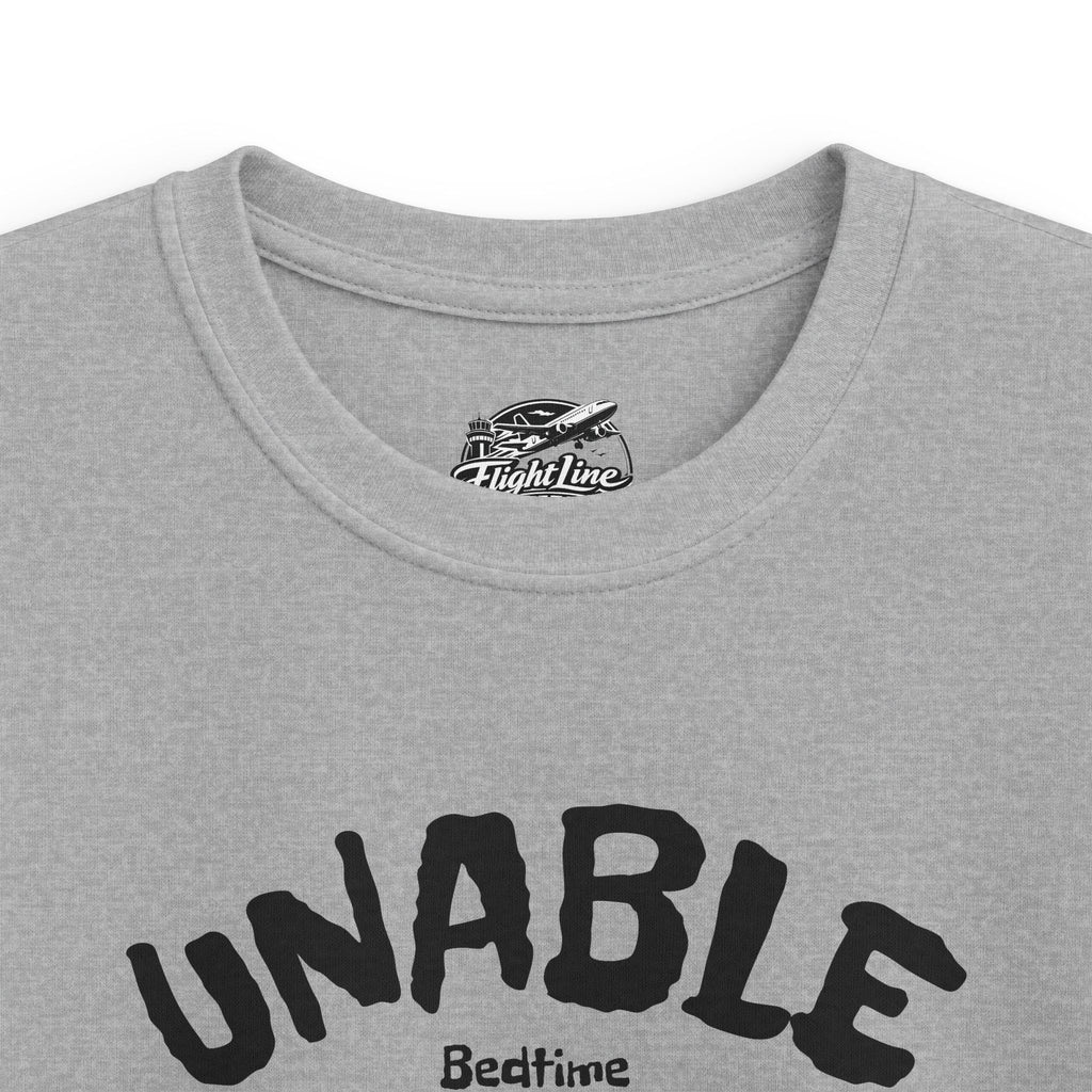 Kids T‑Shirt "Unable (Bedtime)"
