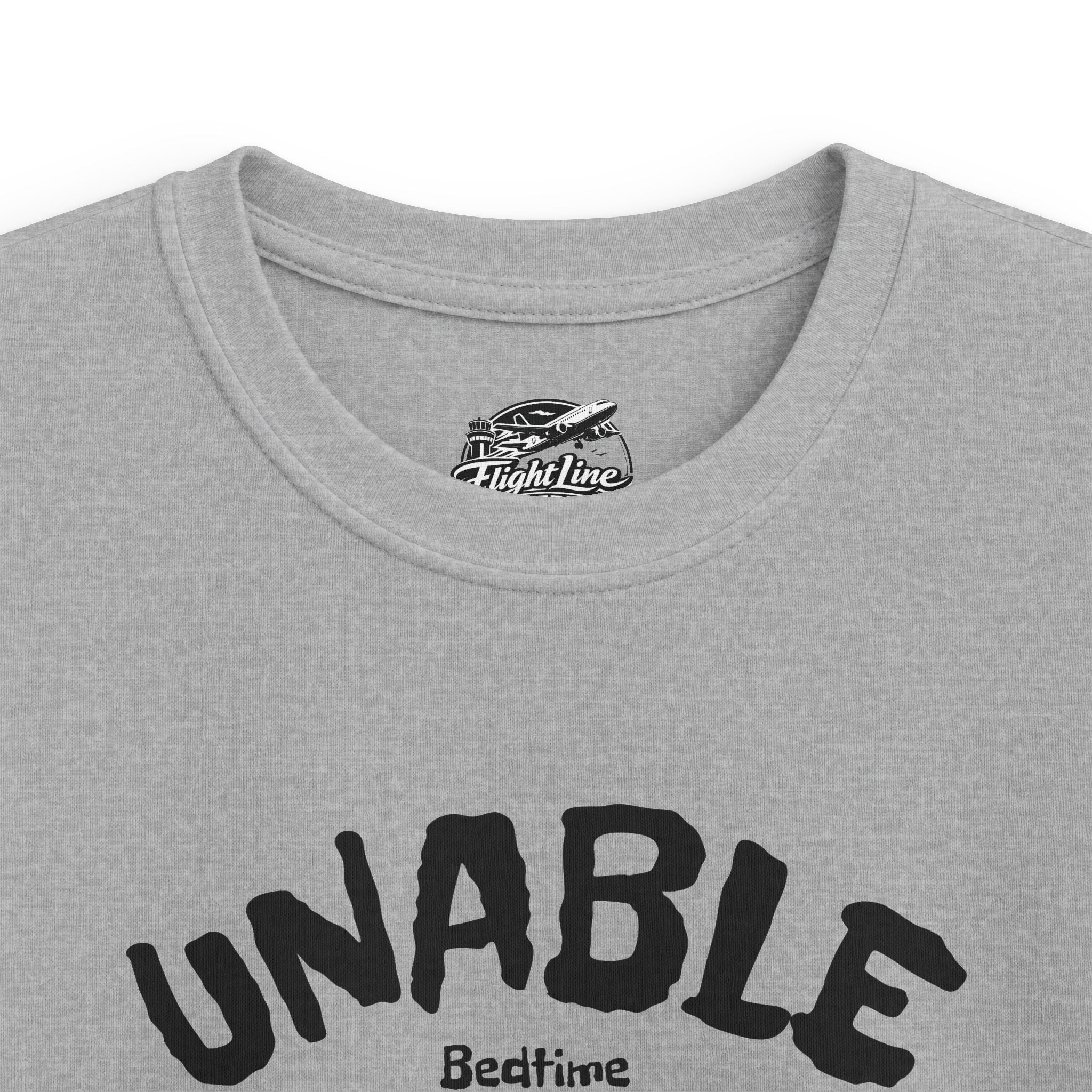 Kids T‑Shirt "Unable (Bedtime)"