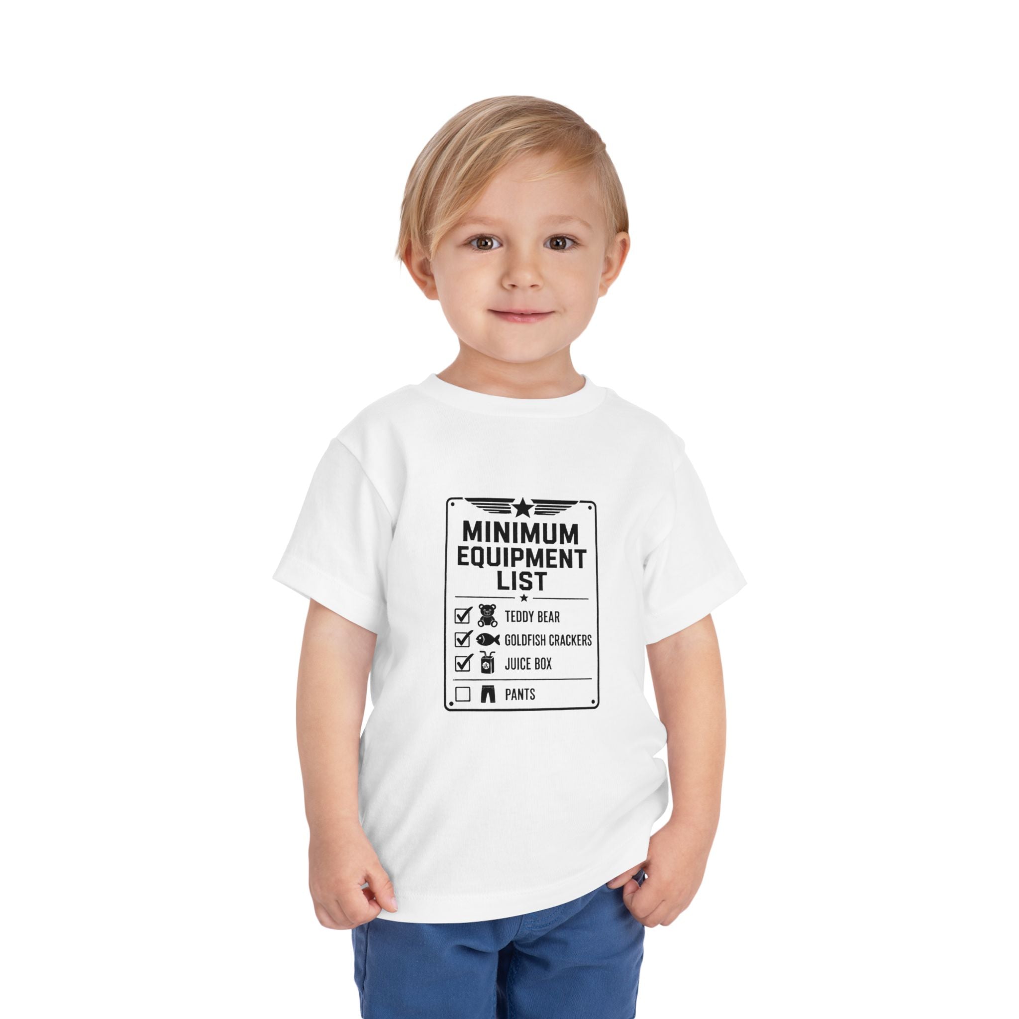 Toddler Tee — "Minimum Equipment List"