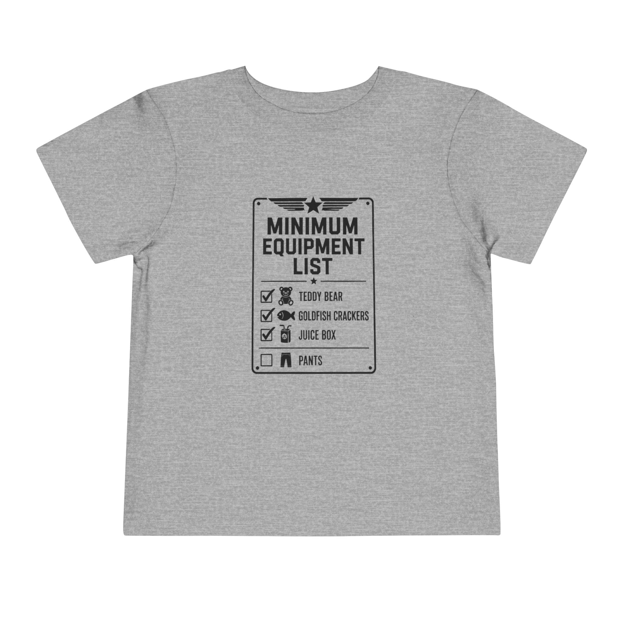 Toddler Tee — "Minimum Equipment List"