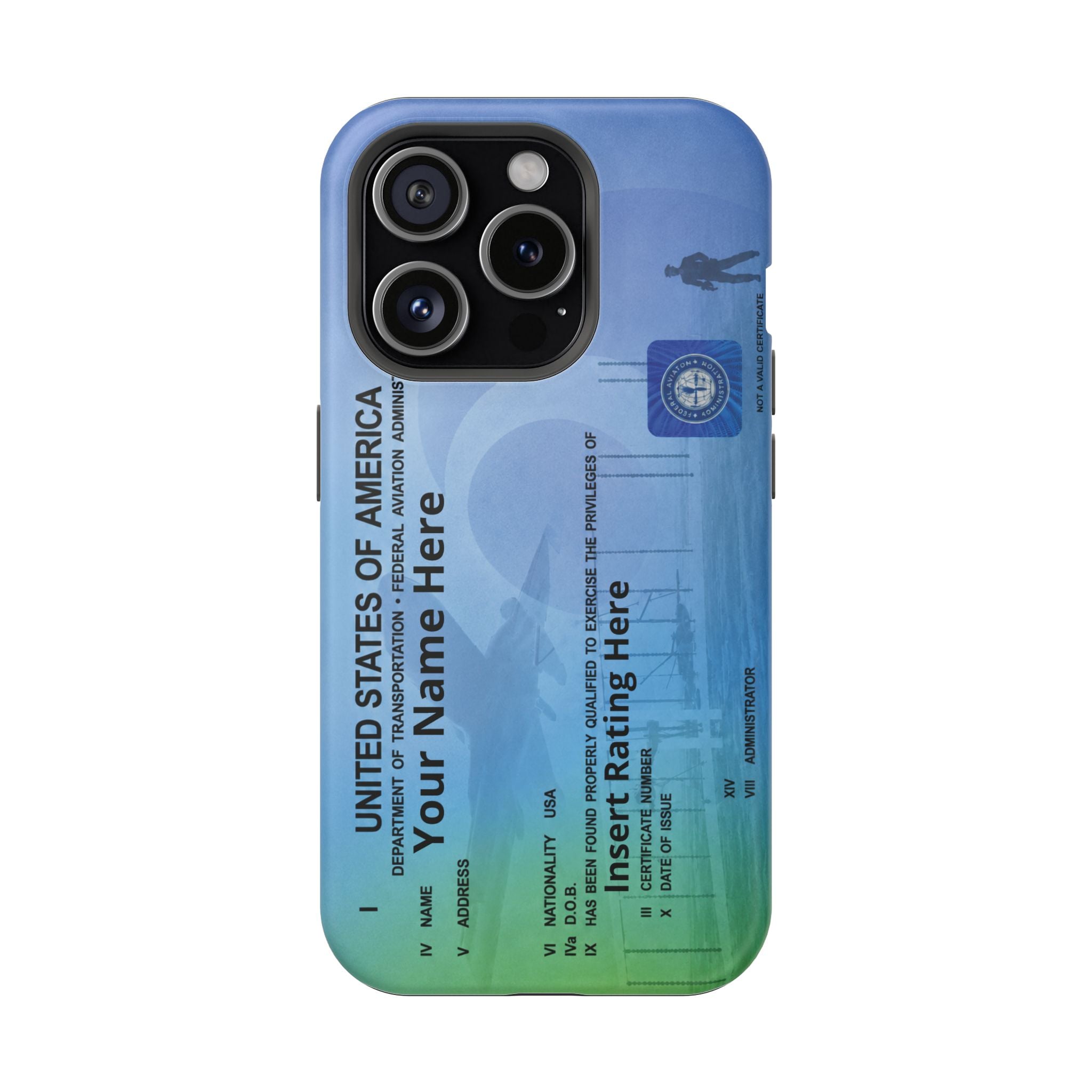 Custom Certificate iPhone Case — MagSafe