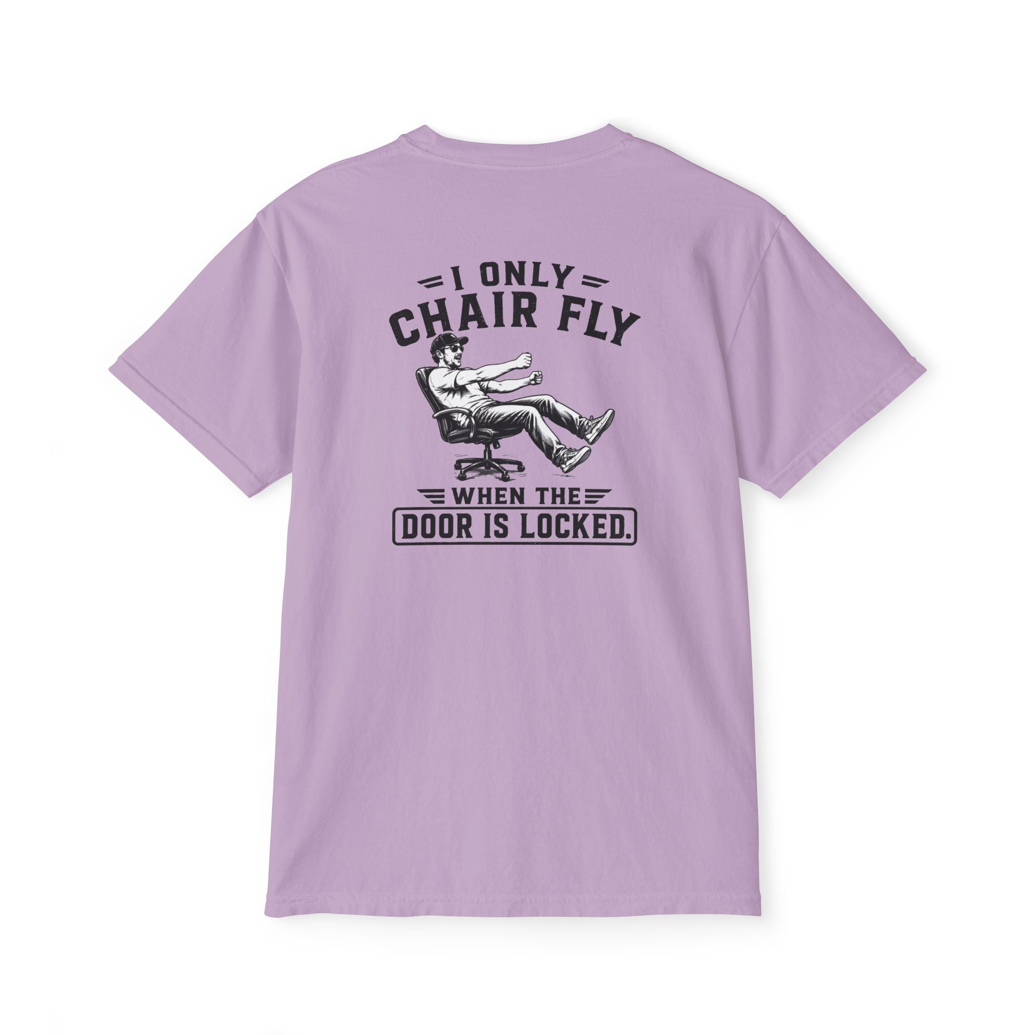 Chair Flying Pocket T‑Shirt