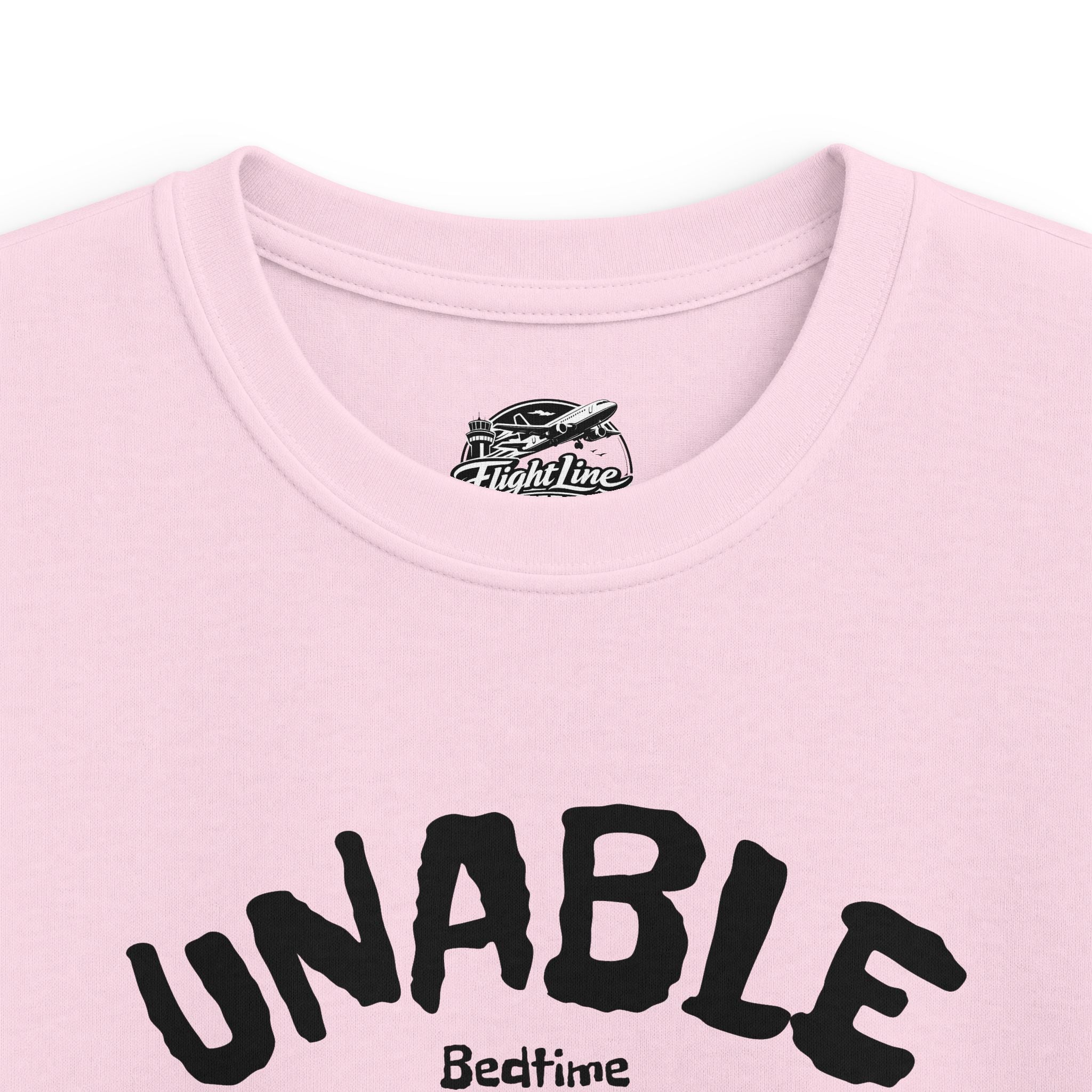 Kids T‑Shirt "Unable (Bedtime)"