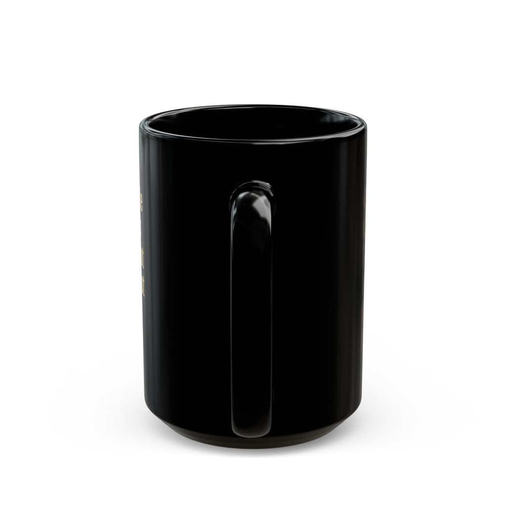 Phonetic Alphabet Coffee Mug | Black Ceramic Mug