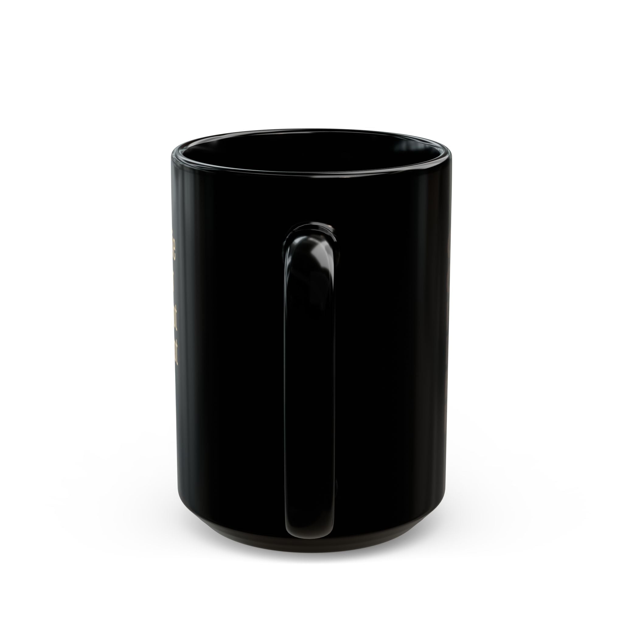 Phonetic Alphabet Coffee Mug | Black Ceramic Mug