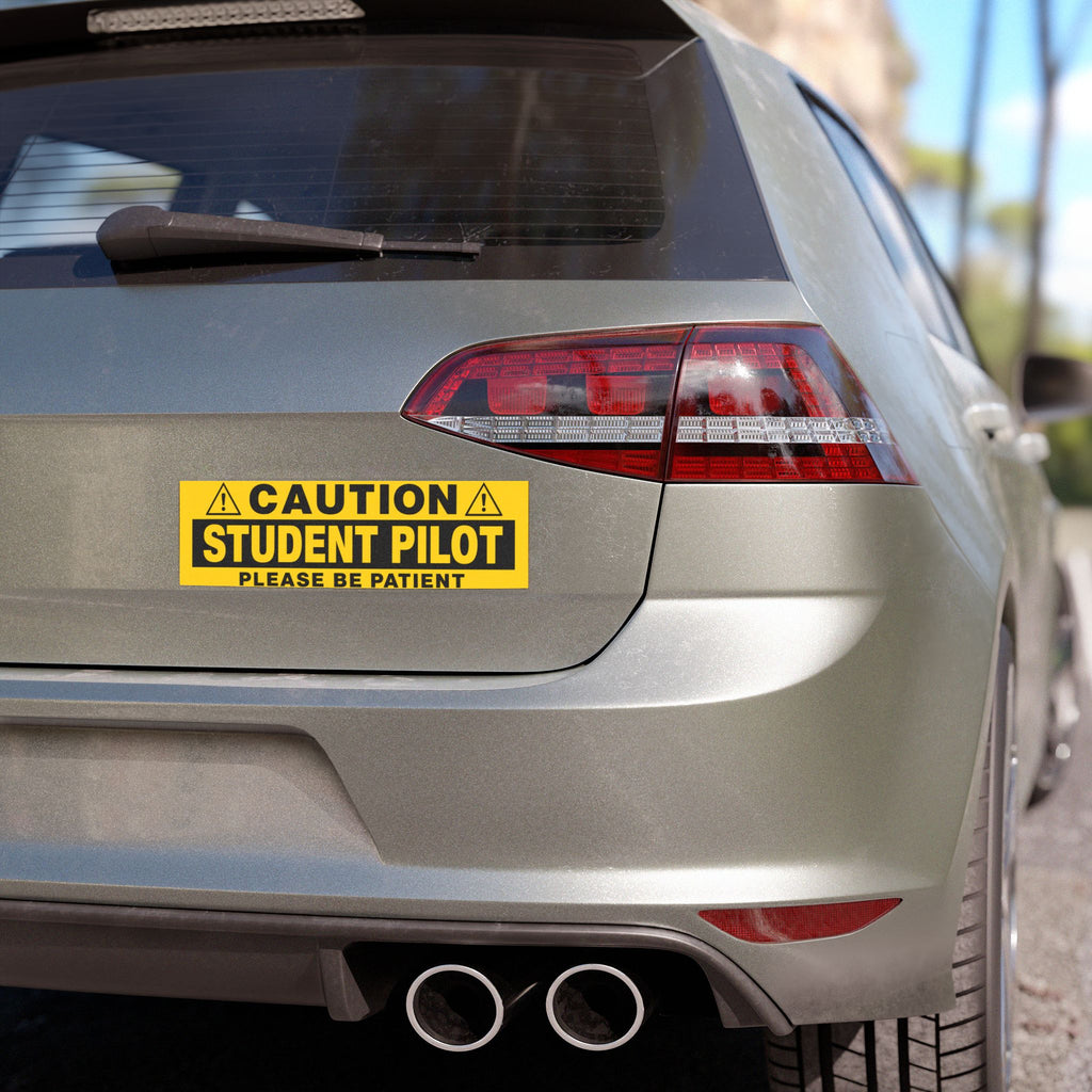 Car Magnet - Student Pilot