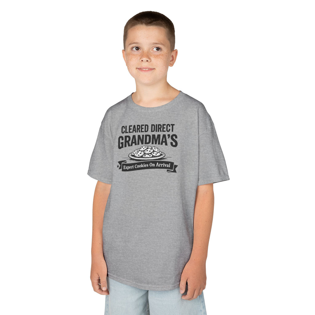 Youth T-Shirt — "Cleared Direct Grandma's"