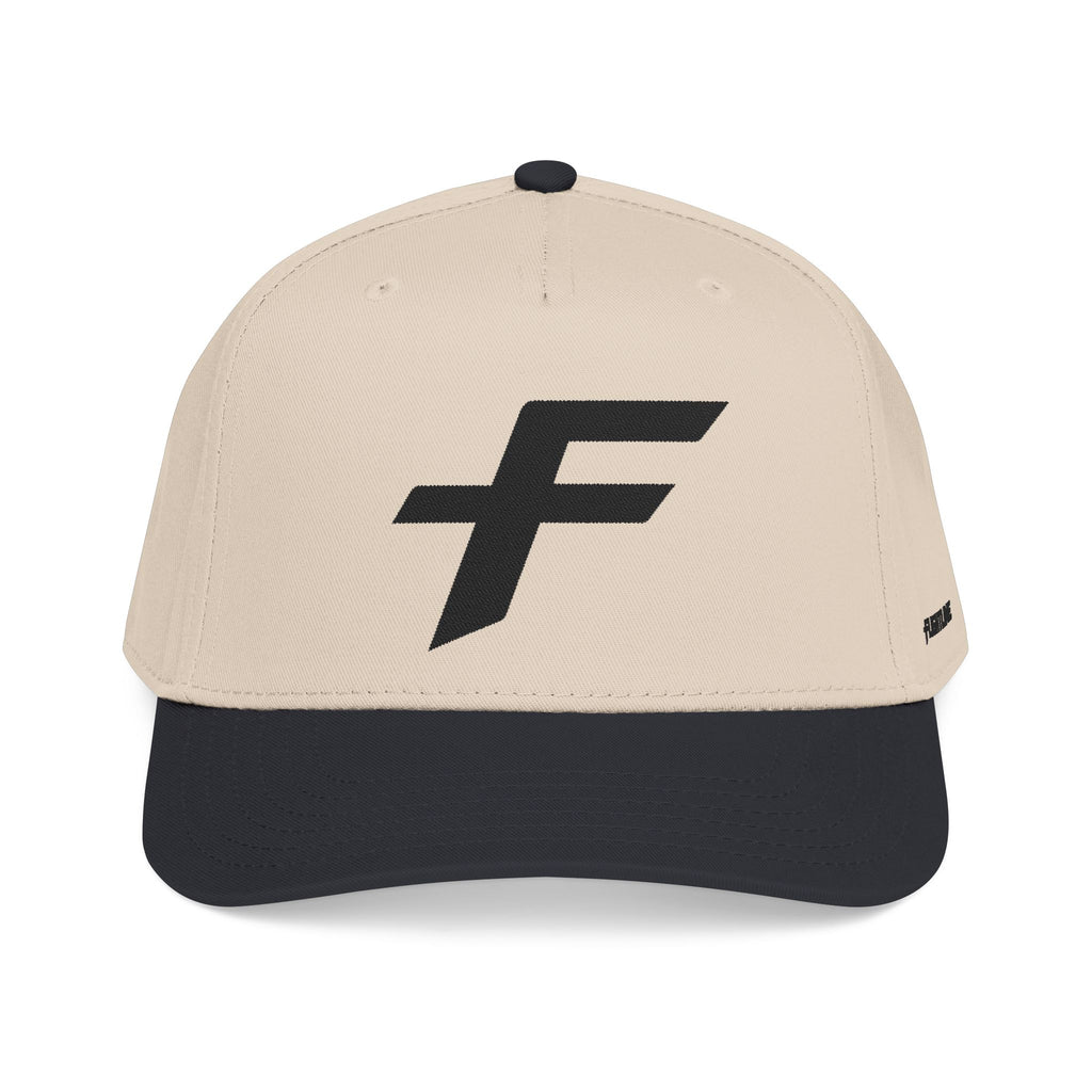 FlightLine Embroidered Logo Cap - Black